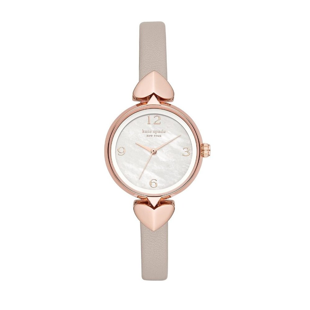 Kate Spade New York Women's Hollis Stainless Steel Dress Quartz Watch Rose Gold